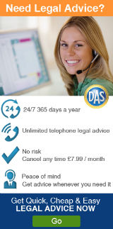 Need Legal Advice? DAS offers 24/7 365 days a year, unlimited telephone legal advice, no risk: cancel any time, £7.99 a month, peace of mind - get advice whenever you need it. Get quick, cheap & easy legal advice now
